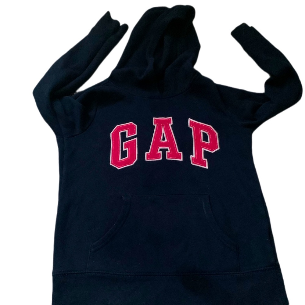 Gap hooded navy blue sweatshirt
